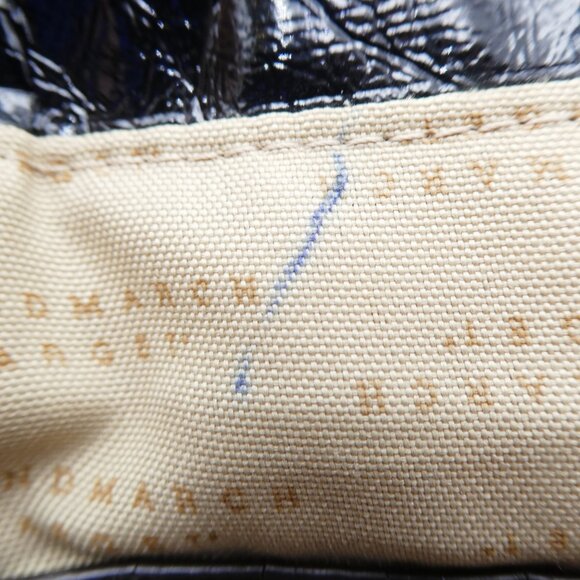 Anya Hindmarch for Target Black Faux Leather Shoulder Bag As-Is - Picture 8 of 11